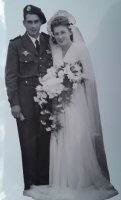 Photo du mariage du SAS GARCIA Alphonse avec Huguette, le 23 septembre (...)
